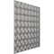 Ekena Millwork 19 5/8in. W x 19 5/8in. H Coralie EnduraWall Decorative 3D Wall Panel Covers 2.67 Sq. Ft. WP20X20CICST - alternate 3